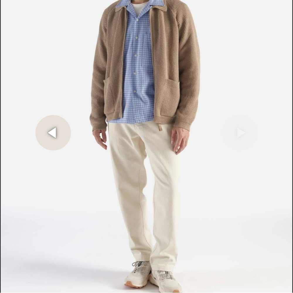 Universal Works Ecru Cream Chino Pants Size 30